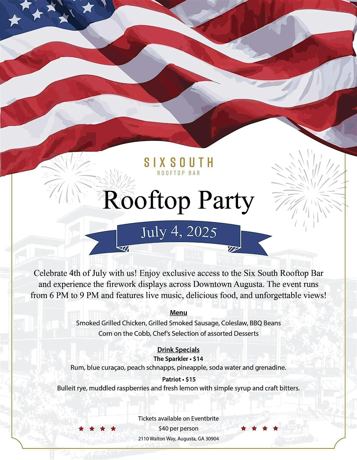 4th of July Rooftop Party