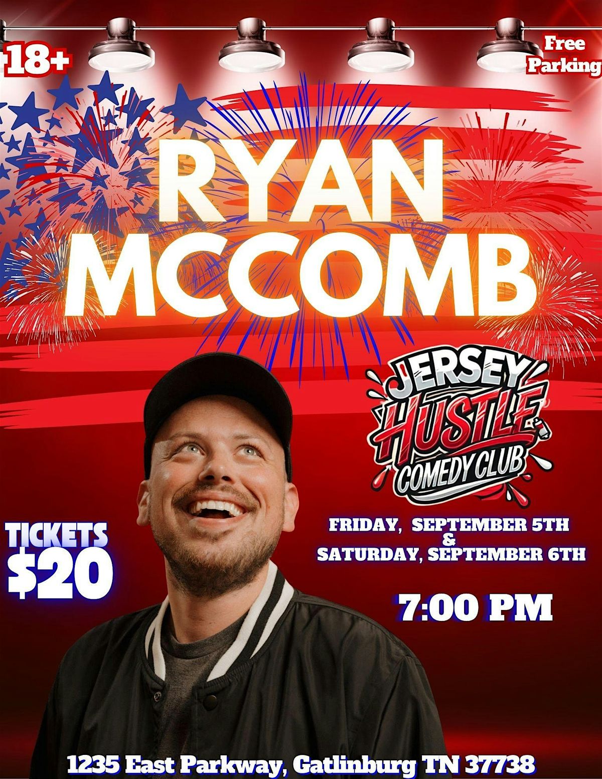 Ryan McComb Comedy Show @ Jersey Hustle Comedy Club