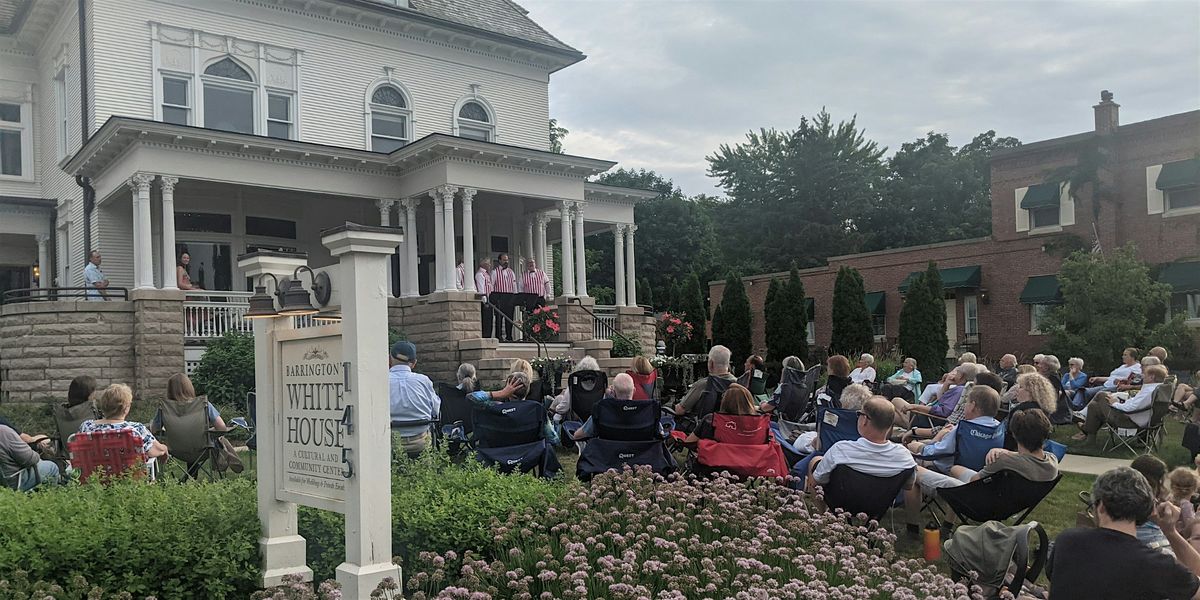 Barrington All-Star Brass Quintet on Barrington\u2019s White House Porch