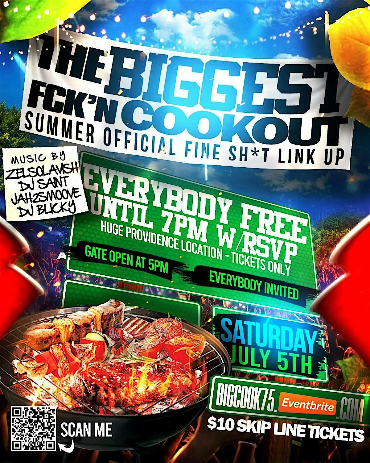 THE BIGGEST COOKOUT