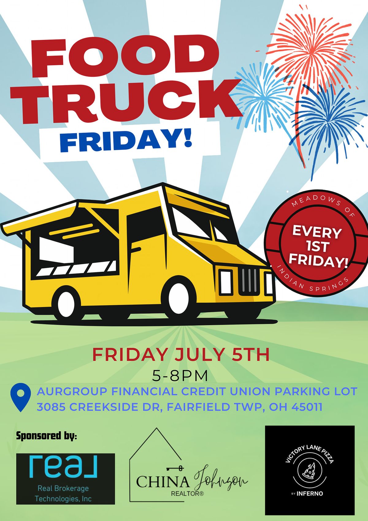 1st Friday Food Truck of July!