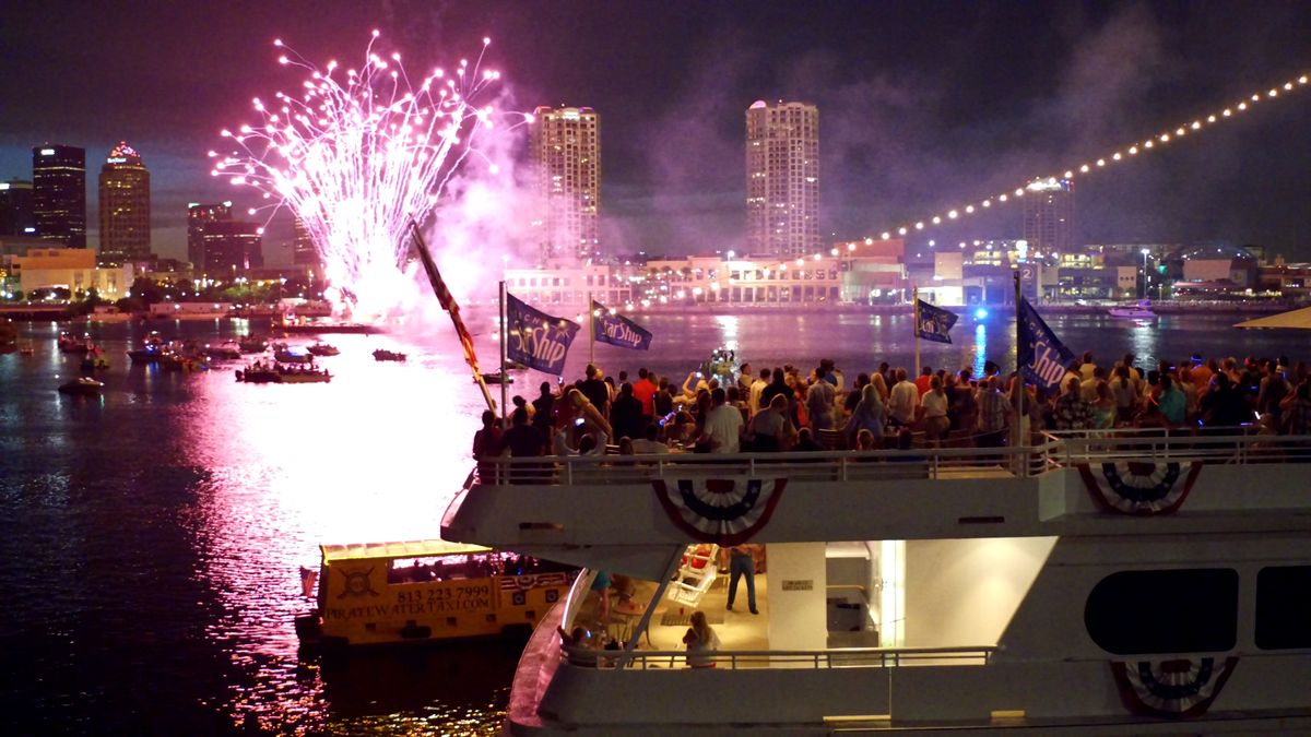 Tampa July 4th VIP Fireworks Cruise