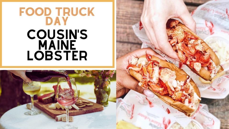 Food Truck Day Cousins Maine Lobster Grinder's Switch Winery (Our