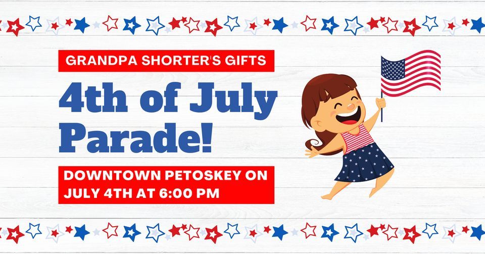 Grandpa Shorters 4th of July Parade Downtown Petoskey July 4, 2023