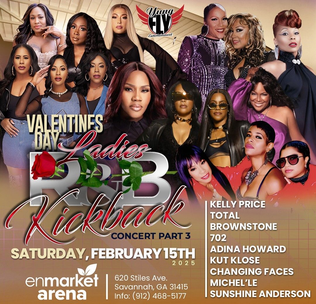 Ladies R&B Kickback Concert: Part 3 - Kelly Price Brownstone 702 Adina Howard Kut Klose & Changing Faces