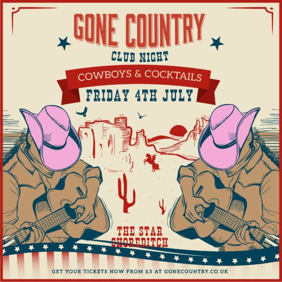 Country Party @ The Star in Shoreditch Friday 4th July