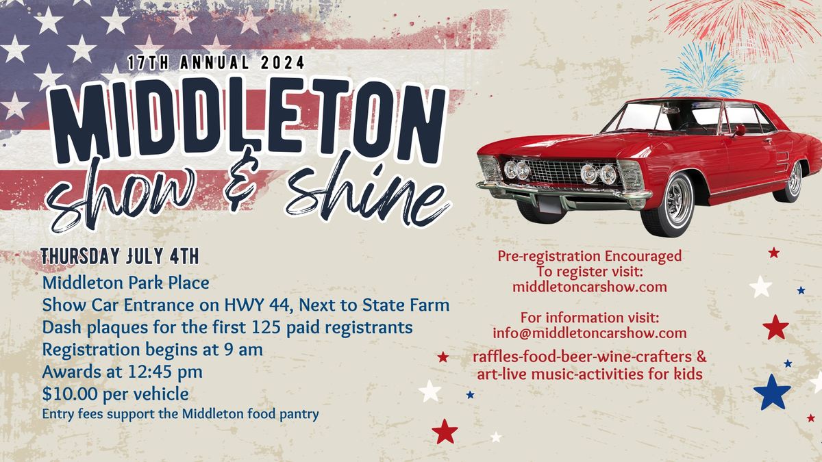 2024 Middleton 4th of July Car Show