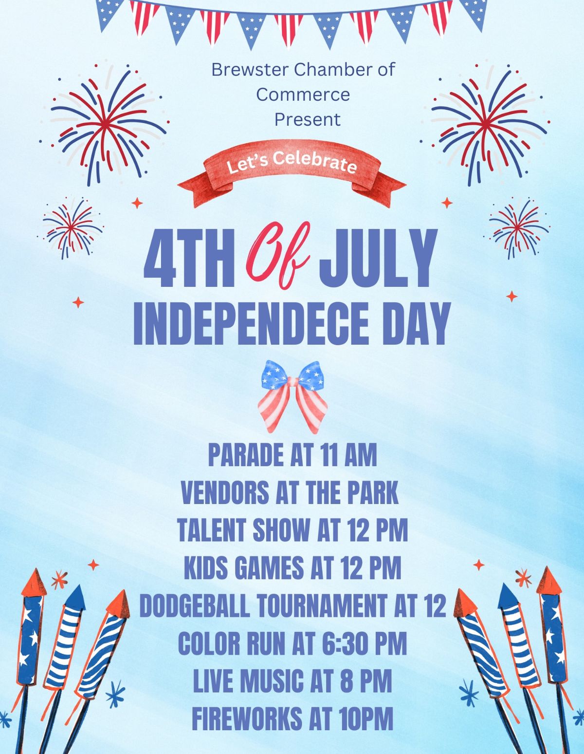 4th of July Celebration in Brewster
