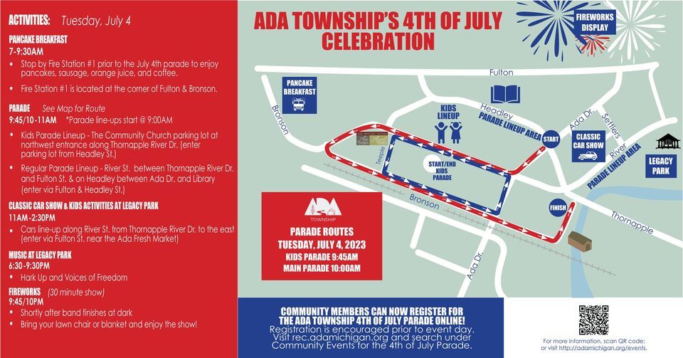 Ada Township 4th of July Celebration Ada Township, Michigan July 4