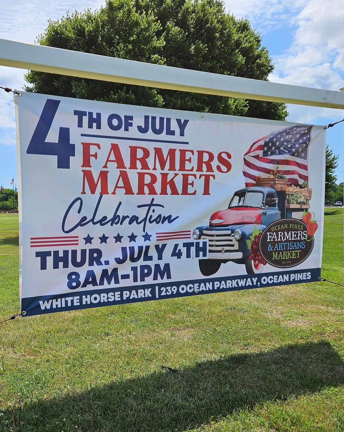 4th of July Ocean Pines Farmers & Artisans Market 239 Ocean Pkwy