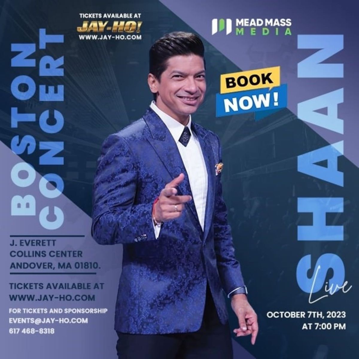 Shaan at The Centre in Vancouver for Performing Arts