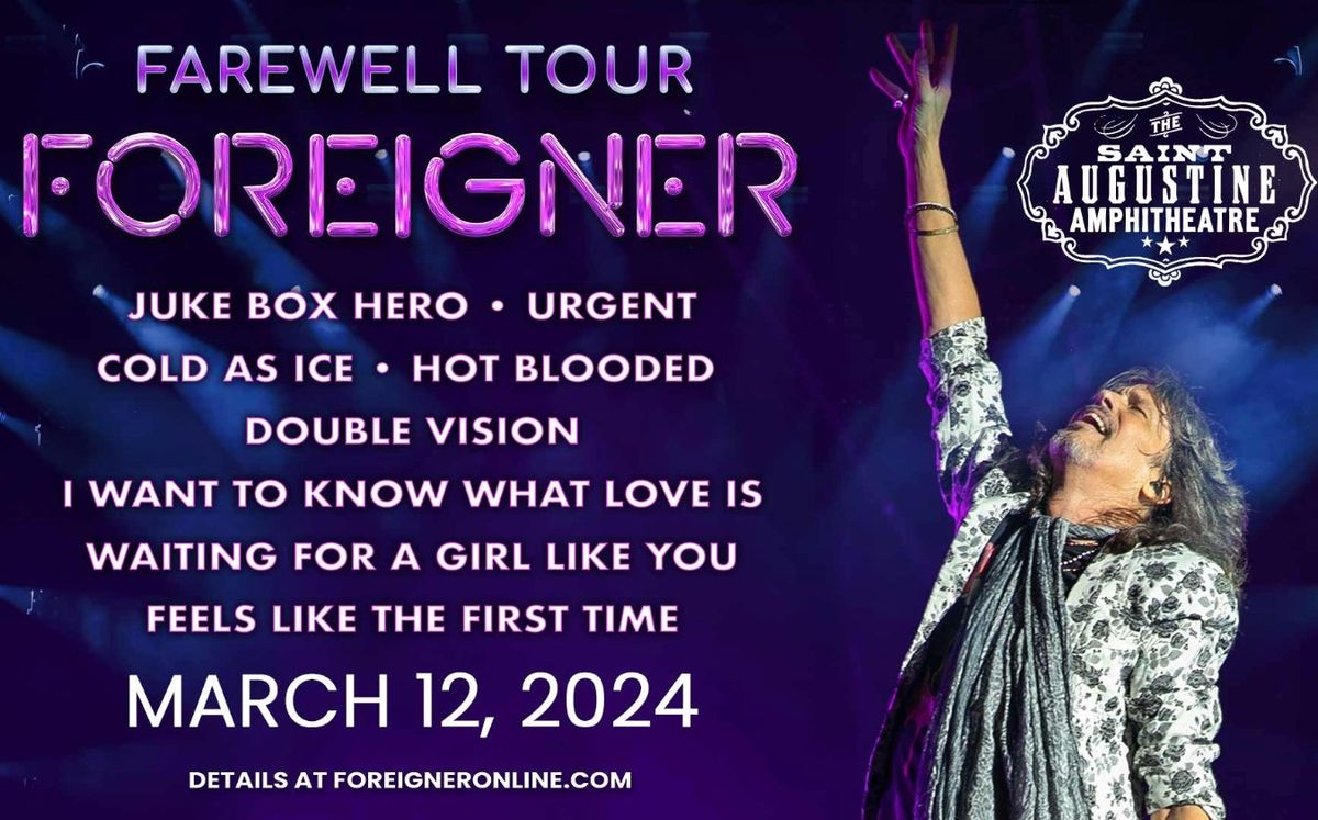 Foreigner at The Colosseum at Caesars Windsor