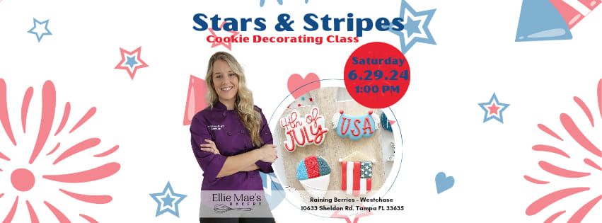 Stars & Stripes Cookie Decorating Class