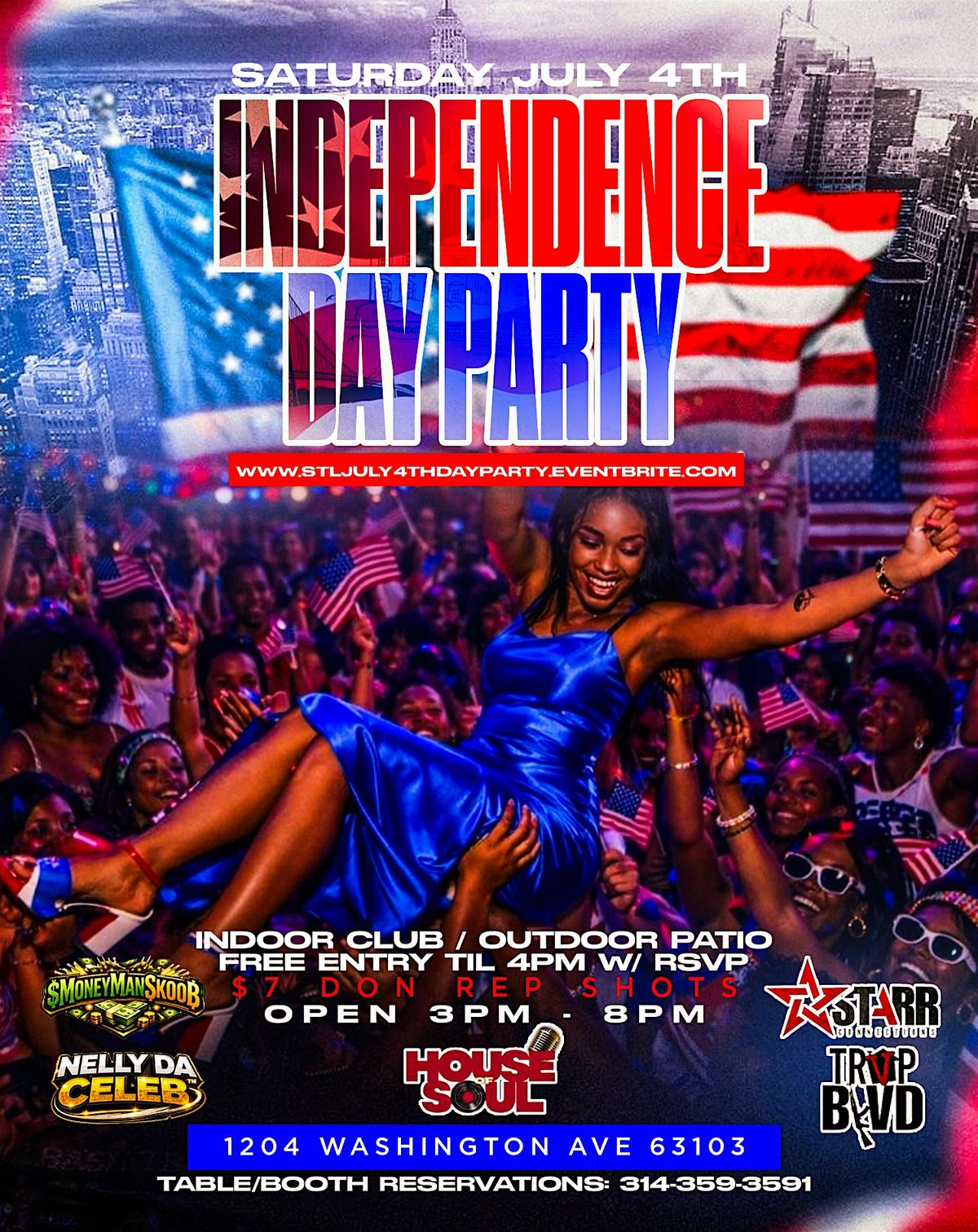 JULY 4TH DAY PARTY @ HOUSE OF SOUL