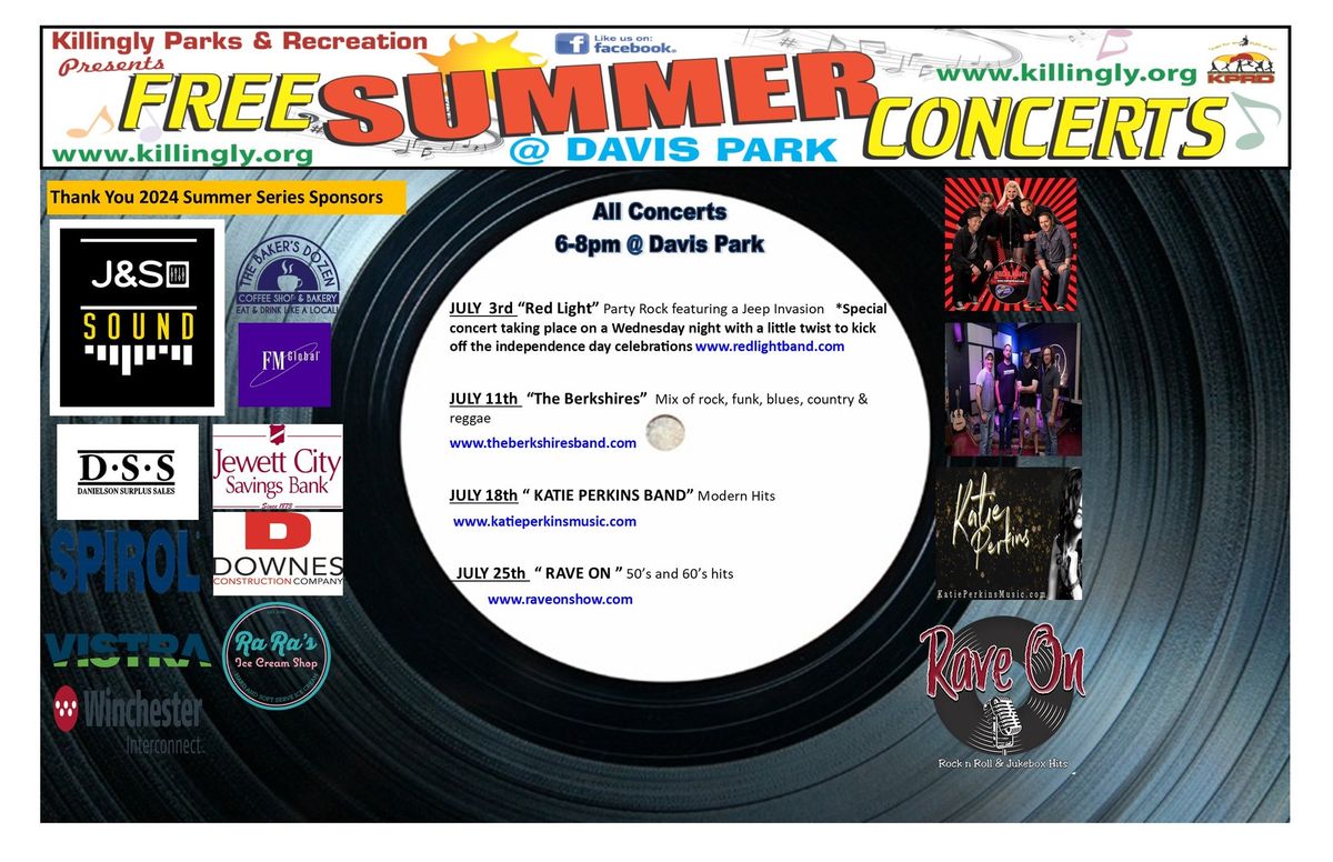 2024 KPRD FREE SUMMER CONCERT SERIES